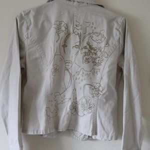 Blazer with Design on back